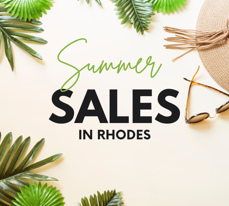summer sales starts 10/7 in rhodes