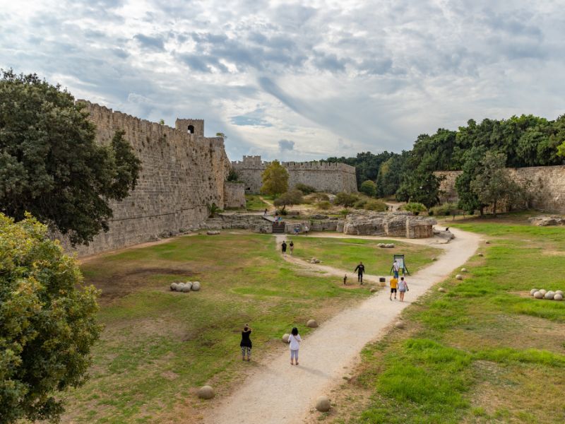 moat of Rhodes