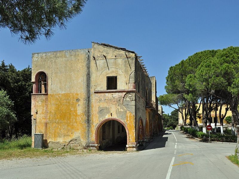 Italian restoration in Rhodes
